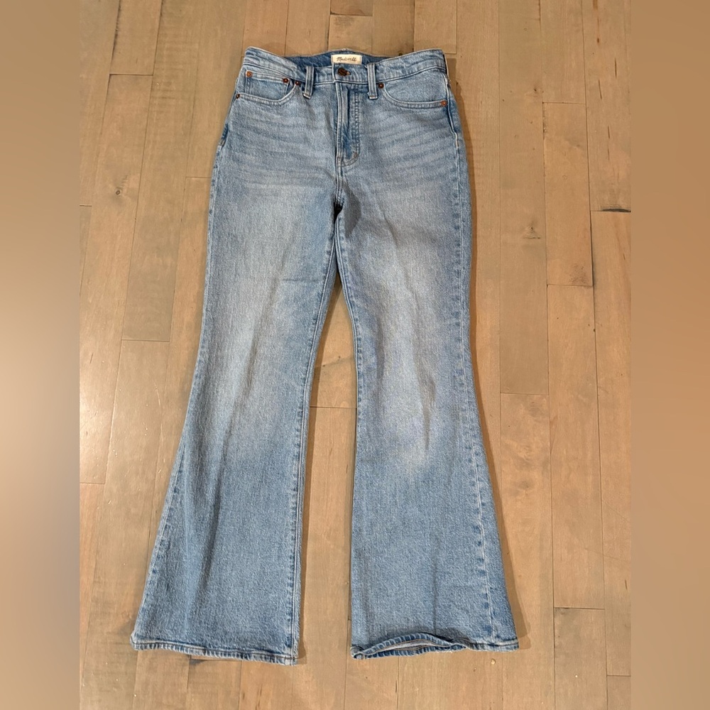 Madewell Vintage Light Blue Flare Jeans